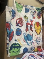 Marvel Comics Twin Sized Sheets and Comforter