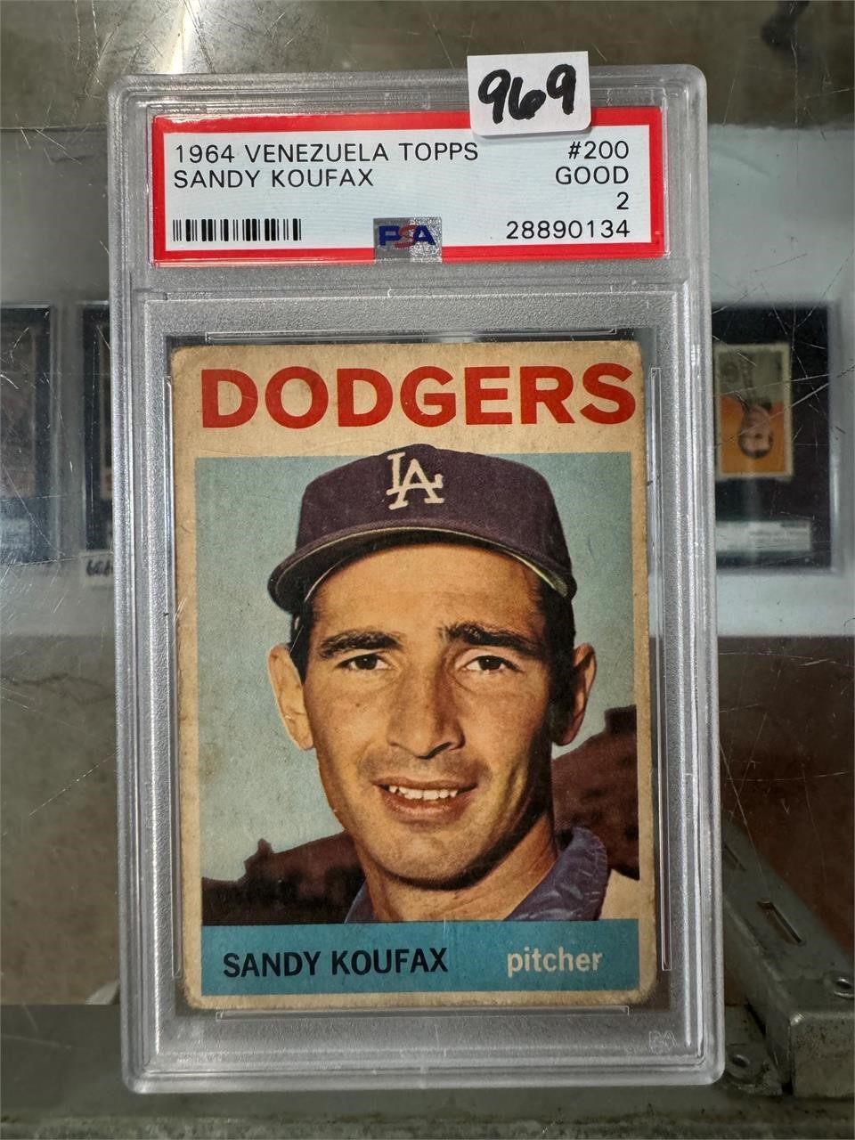 1964 Topps Venezuelan - Sandy Koufax