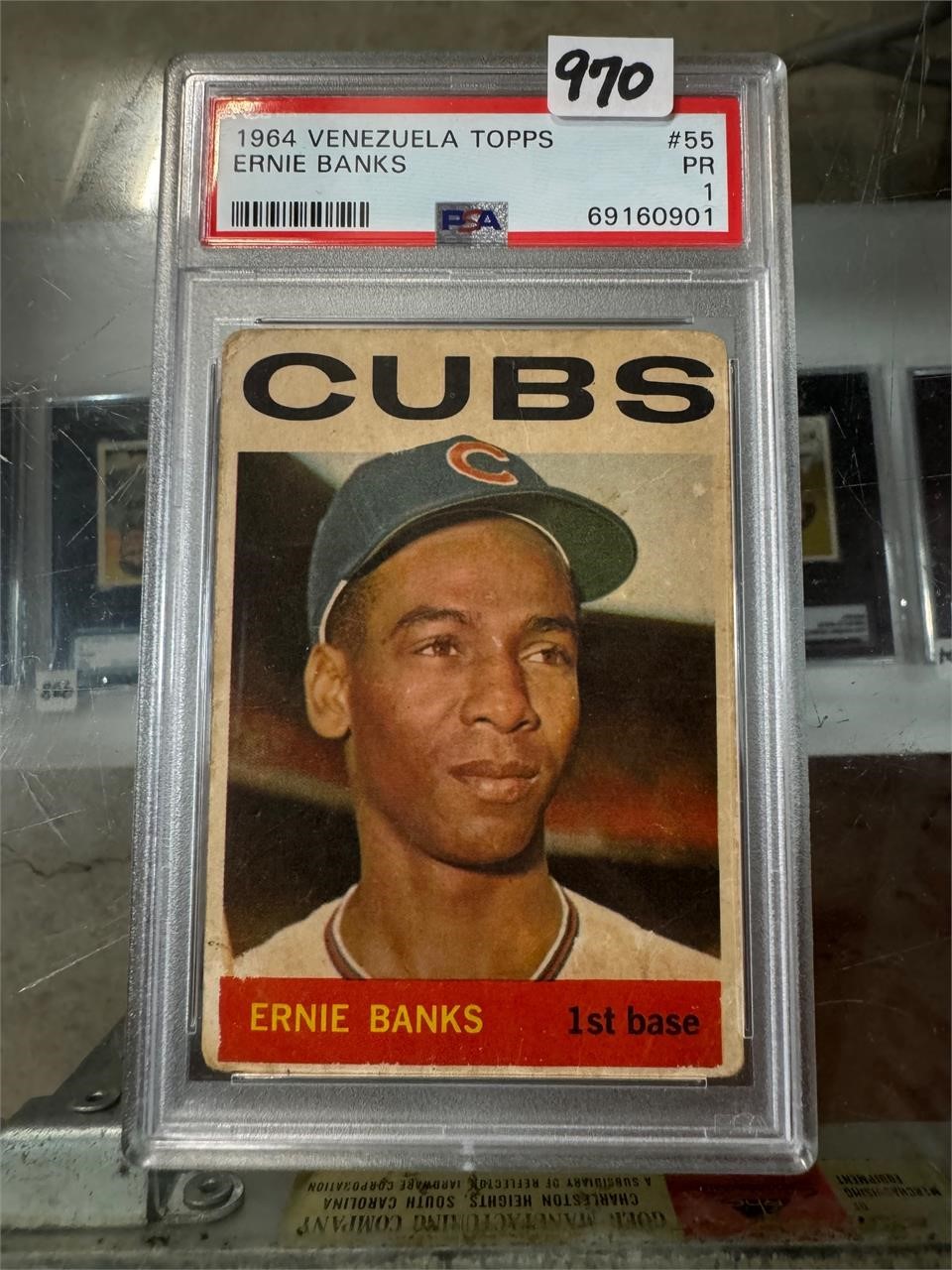 1964 Topps Venezuelan - Ernie Banks