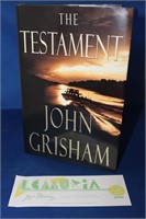 The Testament John Grisham 1st Edition Signed