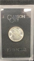 1882-CC GSA Silver Morgan Dollar w/ OGP & Paper