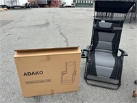2pc Adako Oversized Zero Gravity Camping Chairs