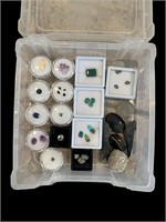 BULK Lot of Loose Precious Gemstones & Fossils