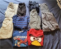 Boys pants and shirts.  Size 6-7