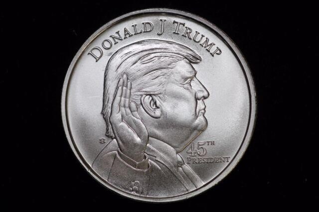 One Ounce Silver Donald Trump Coin