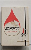 Vintage 1960s Zippo Lighter In Box