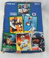 1991 Fleer Football Trading Cards Box