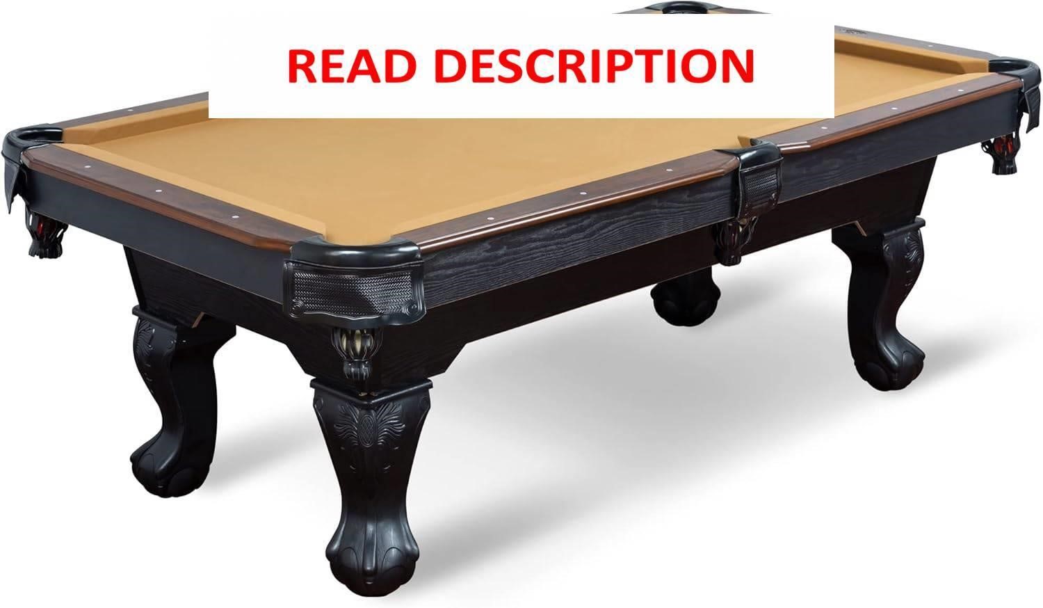 EastPoint Masterton Billiard Pool Table 87 In