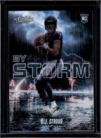 C.J. Stroud By Storm Rookie Card 2023 Panini