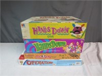 *4 Children's Board Games- Completeness Is Unknown