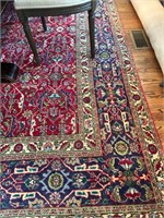 Hand Knotted Persian Tabriz 8x11 ft