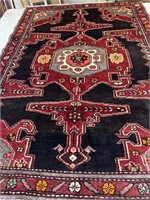 Hand Knotted Persian Lilihan Rug 3.2x5.3 ft