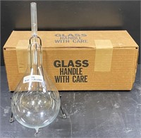 Vintage EGL Glass Neon Flasks