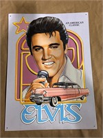 Elvis American Classic Metal Tin Poster