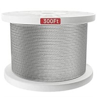 300ft 1/8" Wire Rope