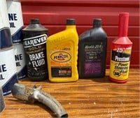 Assorted Vintage Havoline Oil Cans And More