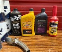 Assorted Vintage Havoline Oil Cans And More