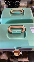 Caboodles -make up carrying cases - lot of 2