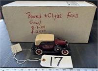 Die Cast Franklin Mint 1932 Ford Bonnie & Clyde