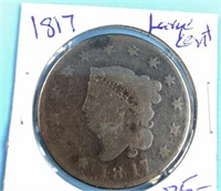 Large US Cent: 1817                   (O 111)