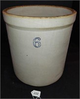 ANTIQUE 6 GAL CROCK