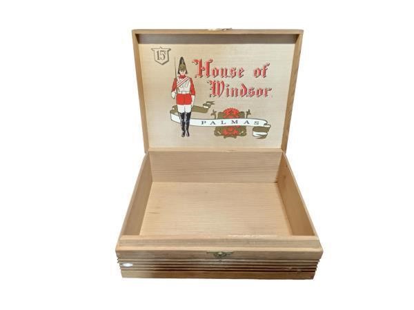 House of Windsor Wooden Box with Soldier Graphic a