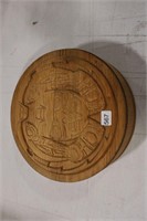 NATIVE WOODEN CARVED BOX