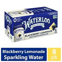 N8615  Waterloo Blackberry Lemonade Sparkling Wate
