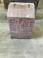 GF BLANKE BIN, NEEDS REPAIR AND BOTTOM
