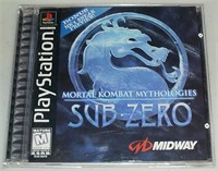 Mortal Kombat Mythologies Sub-Zero PS1 Game CIB