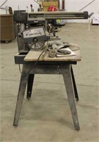 WARD 10" RADIAL ARM SAW WITH STAND,