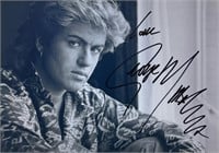 Autograph COA George Michael Photo
