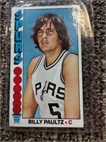 1976-77 Topps Tallboy Billy Paultz
