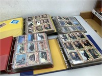 Large lot of Desert Storm cards in binders