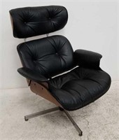 Eames-style Mid-century Modern lounge chair
