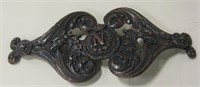 VNTG Styled Copper Washed Foliate "N" Belt Buckle