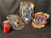 Set of 3 Clay Masks
