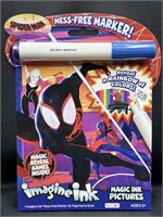 ImagineInk Spiderman ActivityBk w Mess Free Marker