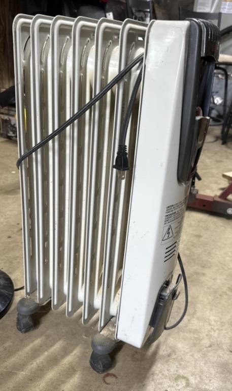 Electric fan and oil heater