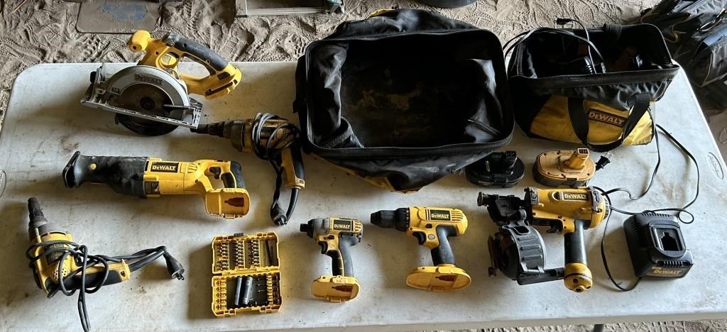 DeWalt hand tools