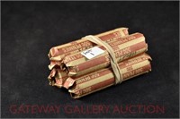 (4) Rolls of Wheat Cents: