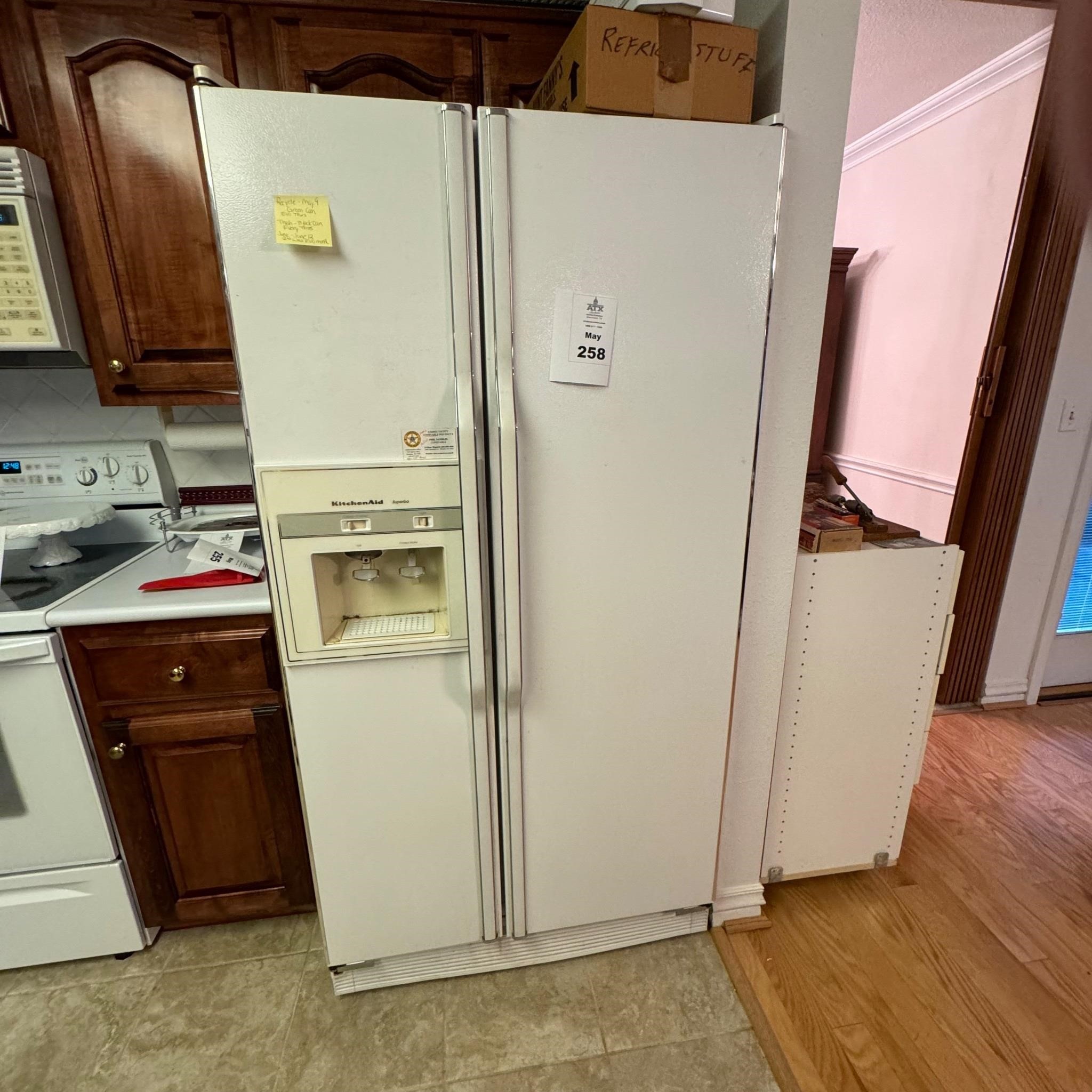 KitchenAid Refrigerator. In working order.