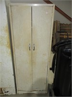 Metal Storage Cabinet  63"t x 24"w x 12"d