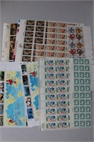 Assorted Partial Stamp Sheet Lot Group I