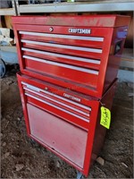 Rolling Red Craftsman Tool Box