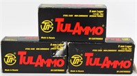 150 Rounds Of Tulammo 9mm Luger Ammunition