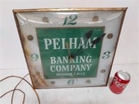 Pelham Banking Co. clock, not working, see pics