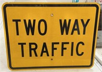 Two Way Traffic Sign