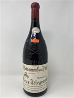 2001 Chat Du Pape Vieux Telegraph Red Wine.