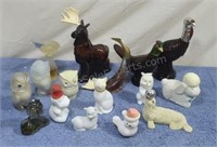 Avon animal decanters. No boxes.